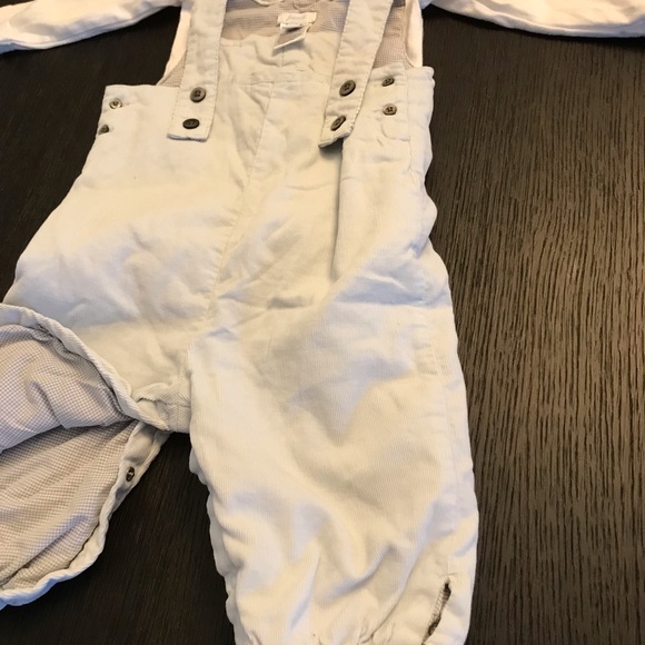 Jacadi Paris Infant light blue overall set - Picture 5 of 5